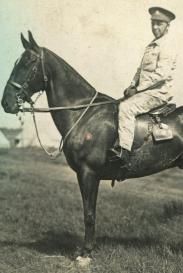 John Nelson on horseback